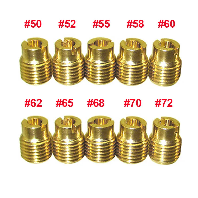 10pcs Carburetor Main Jet Air Jets M7 for Predator 212cc Mini Bike Go Kart Honda GX160 GX200 GX390