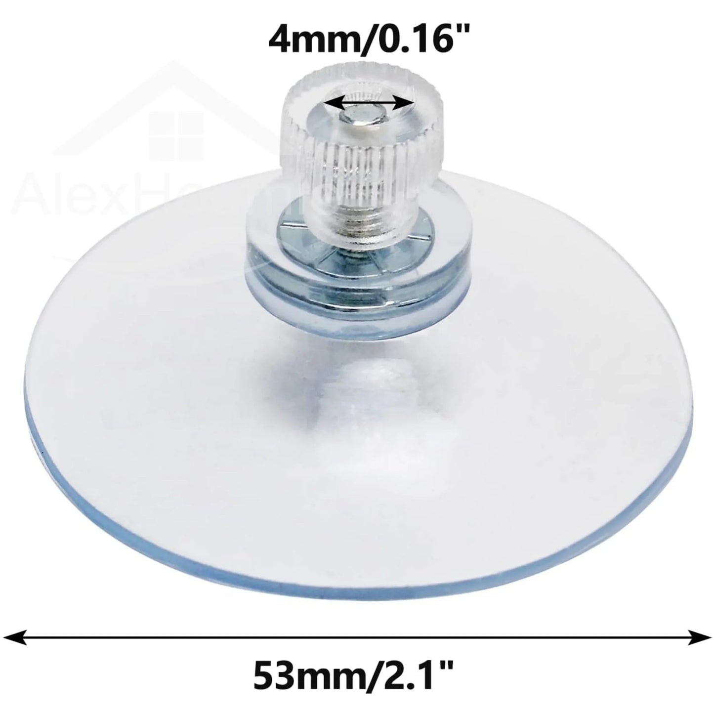 5/10Pcs Suction Cups with Screw 25/32/41/53mm Plastic Sucker Pad Holder PVC Sucker with Screw Nut for Bathroom Window Car Shade