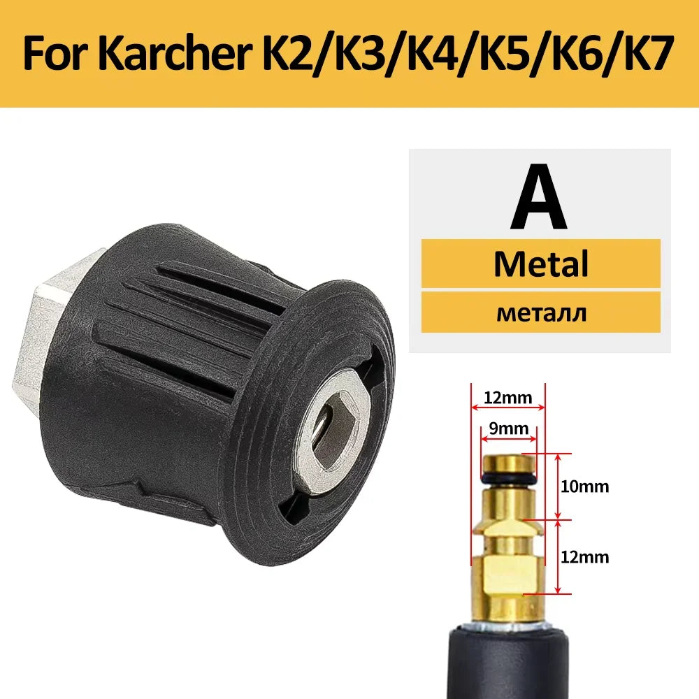 Pressure Washer Hose Connector Converter, M22 Outlet Adapter Compatible with Karcher/Nilfisk/Stihl High Pressure Power Washer