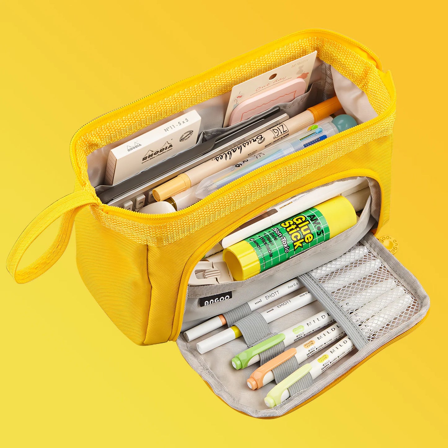 Large Capacity Pencil Case Cute Student Pencil Cases Big Pen Bag Case Storage Box Boy Girl Kid Office School Stationery Supplies