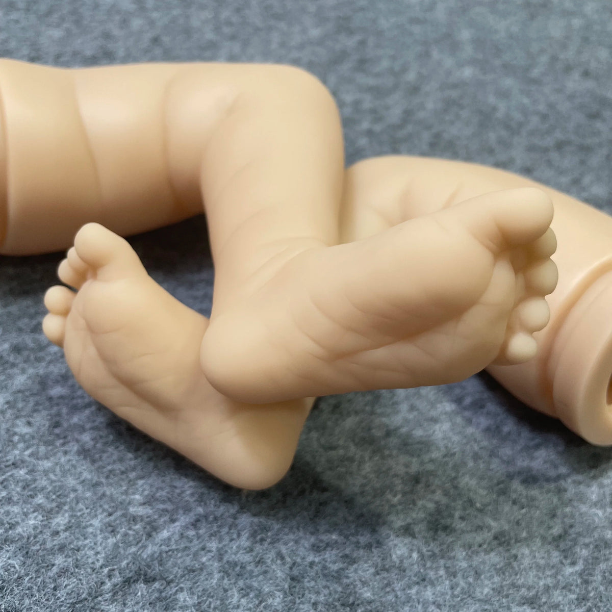 18-19 Inches Blank Reborn Baby Kit Sam Unpainted Unfinished Bebe Reborn Doll Molds Parts Vinyl Kit With Cloth Body