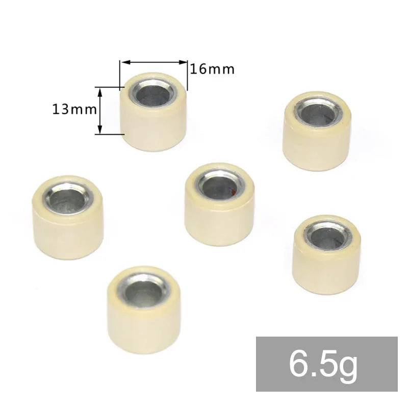 Variator Roller Weights 16X13mm 18x14mm for DIO 50 139QMB 50cc 157QMJ 125 150cc GY6 Scooter Motorcycle Parts