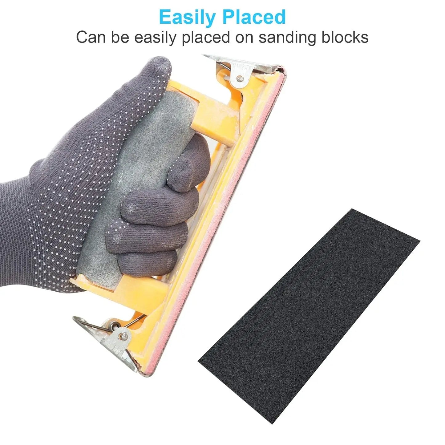 42-Piece Pack of Dry and Wet Sandpaper, 120 to 3000 Grit Combination, 9X 3.6inch, Suitable for Car Polishing, Wood Furniture Processing, and Woodworking Carving, Etc