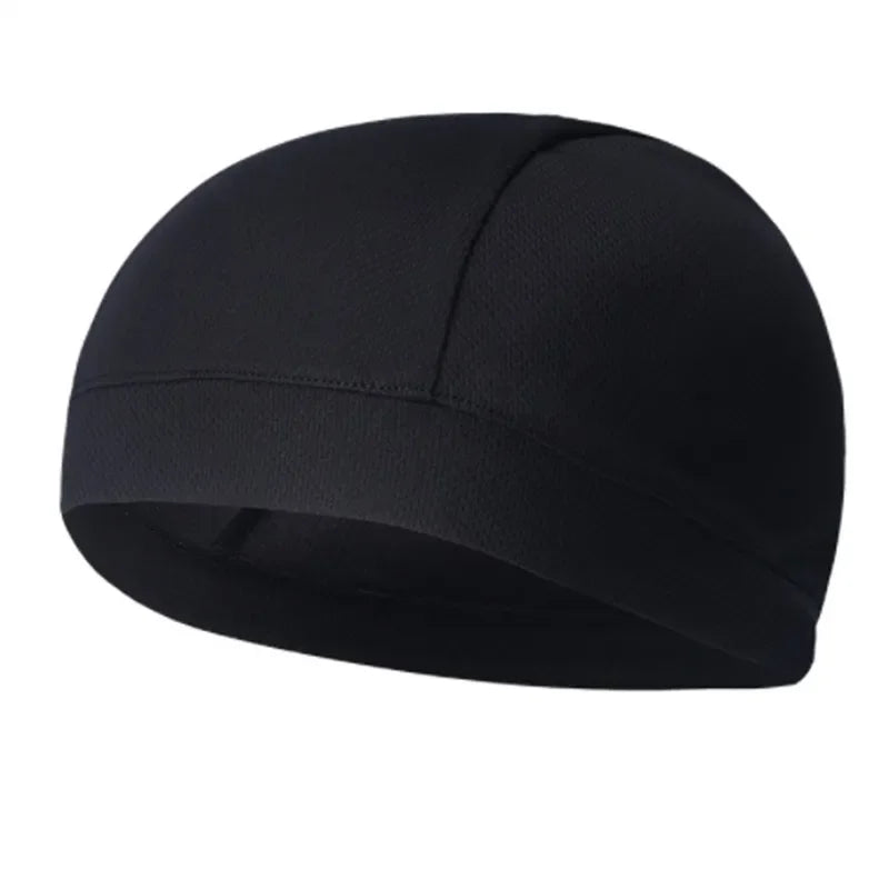 Cooling Quick Dry Breathable Mesh Beanie Hat Fishing Hiking Runing Sports Hat Cycling Motor Helmet Inner Cap Sweat Head Wraps