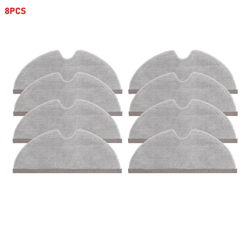 Mop Cloths Replacement For Roborock Q5 Pro Q5 Pro+ Q8 Max Q8 Max+ Vacuum Cleaner Accessories Washable Mopping Pads Spare Parts