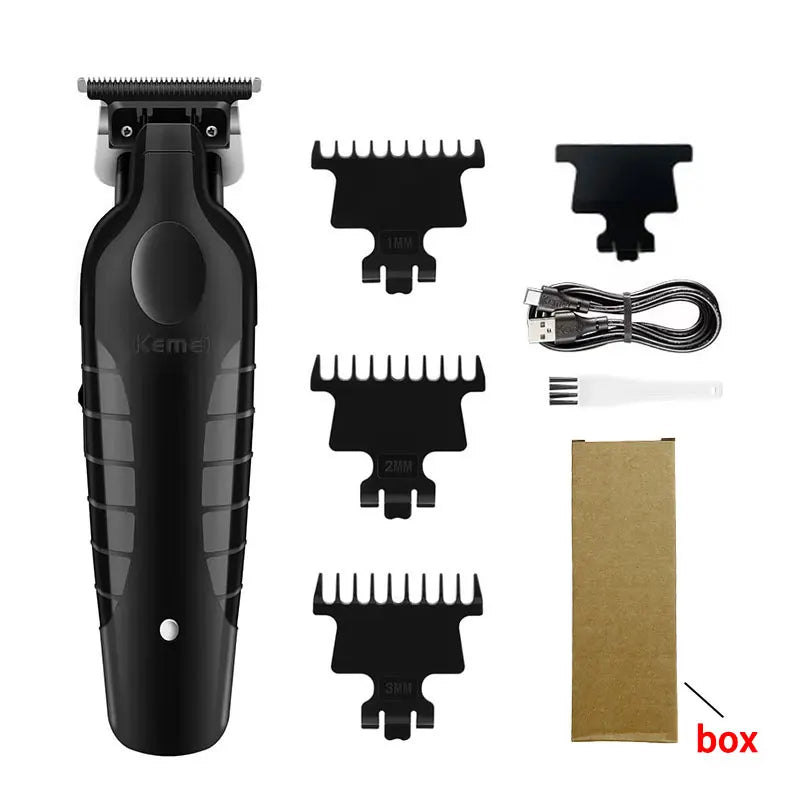 Kemei Professional Electric Hair Clippers USB Rechargeable Barber Trimmer Men's Electric Shaver Clippers KM-2299 KM-1102 Kit