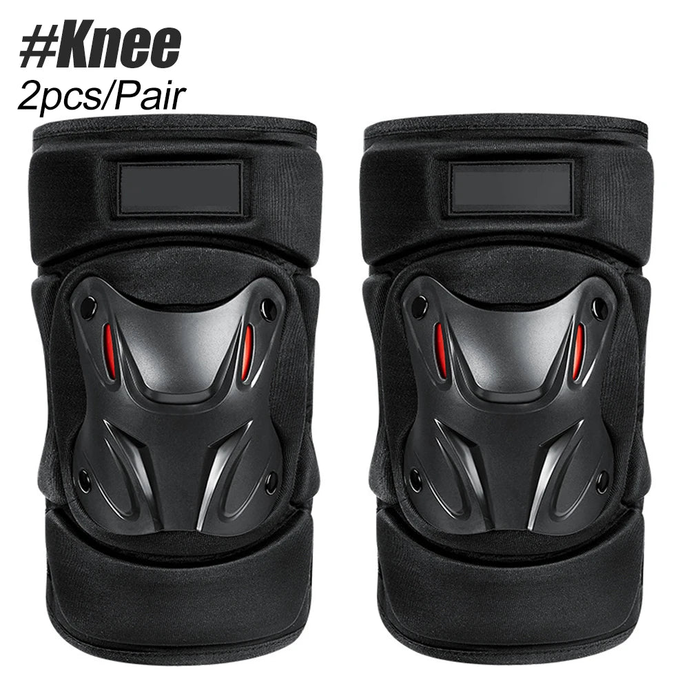 1Pair Motorcycle Riding Knee Pads,Motorcycle Protective Gear Knee Guards, Off-road, Motorcycle Riding Elbow Pads, Outdoor Sports