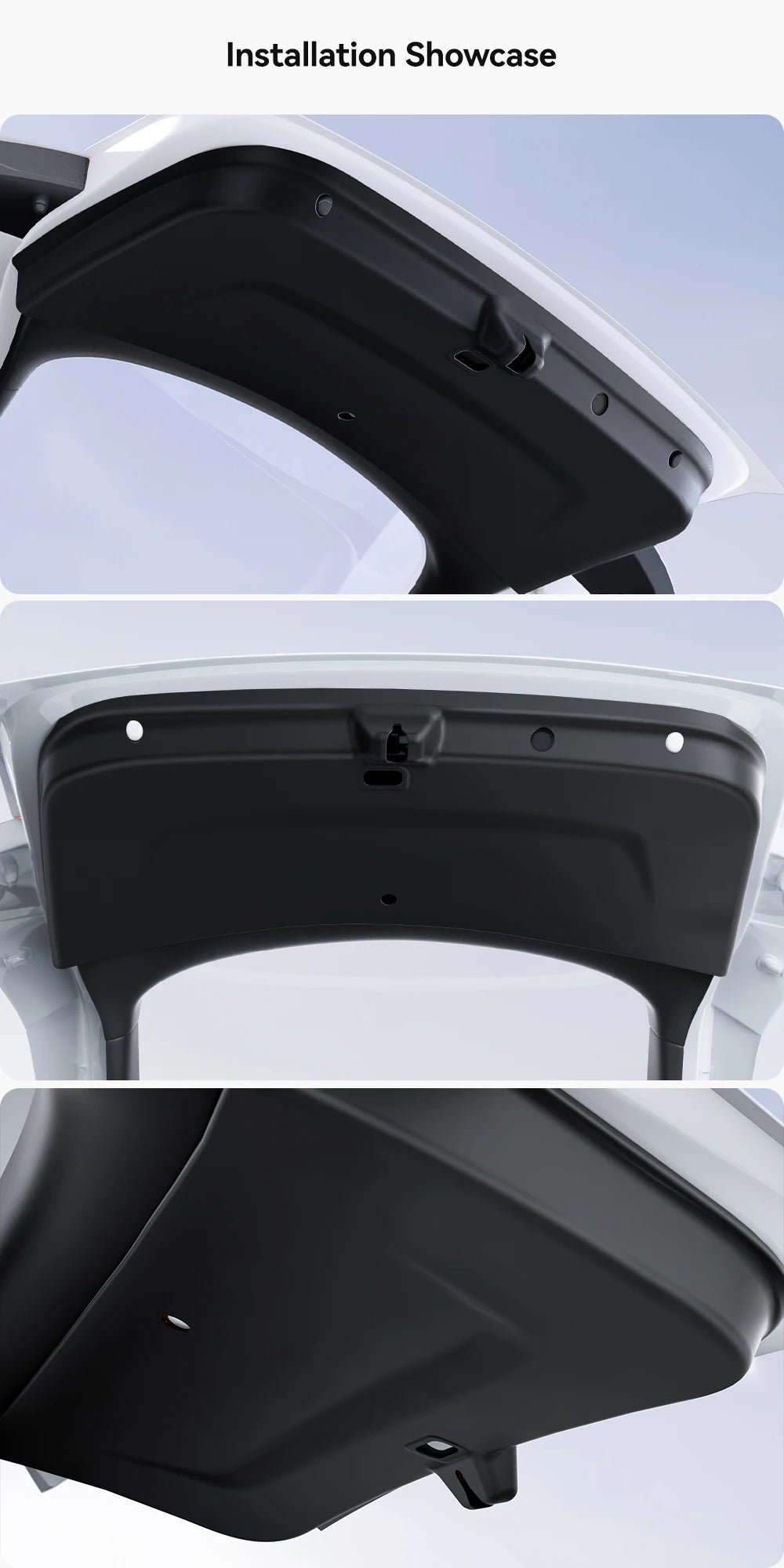 YZ for Tesla Model Y Juniper 2026 Car Trunk Tailgate Protection Pad Trunk TPE Anti-dirty Waterproof Backplate Protective Pad