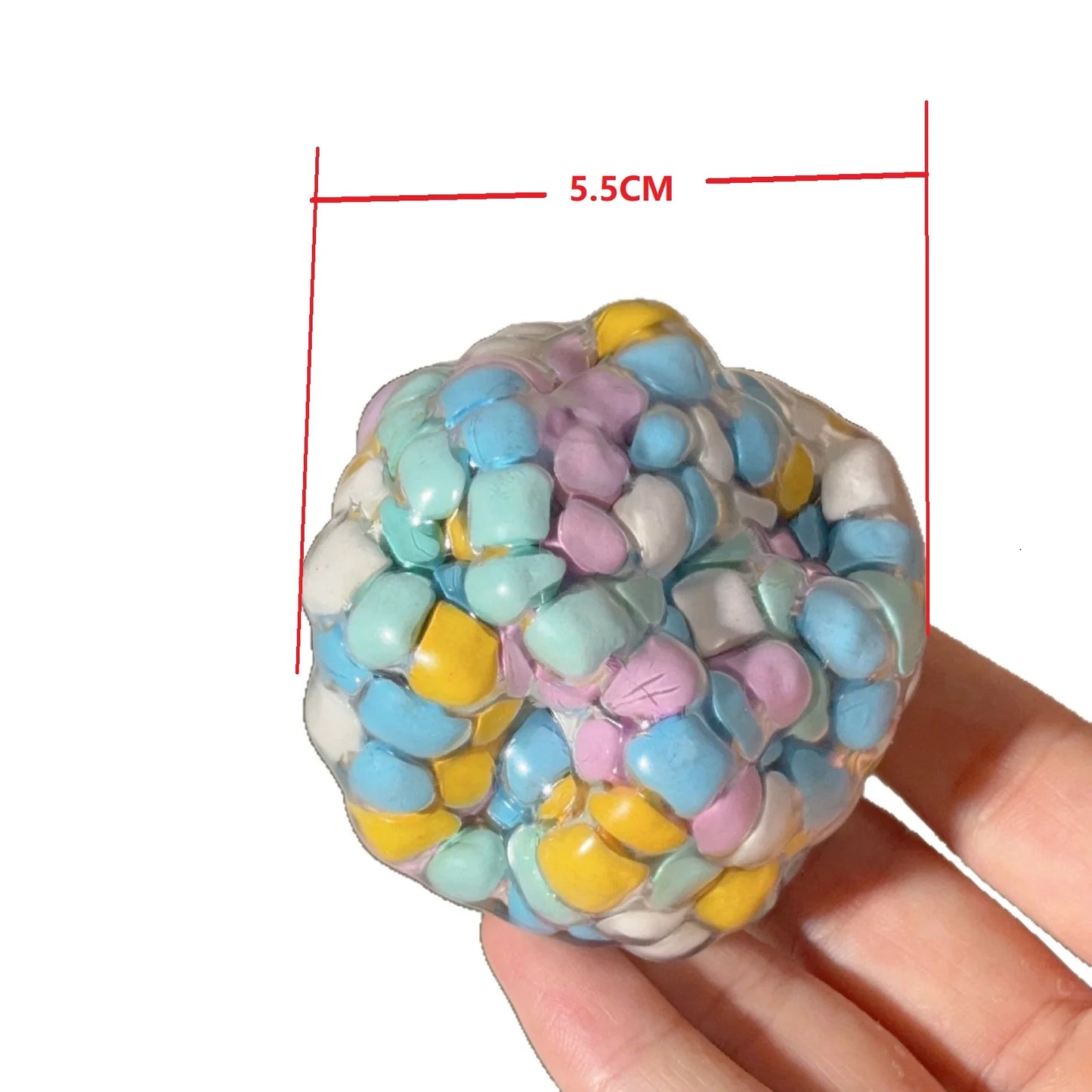 Squishy Dopamine Stress Ball Sensory Toys for Adults Anxiety Relief Fidget Toys Squeeze Balls for ADHD Autism Focus
