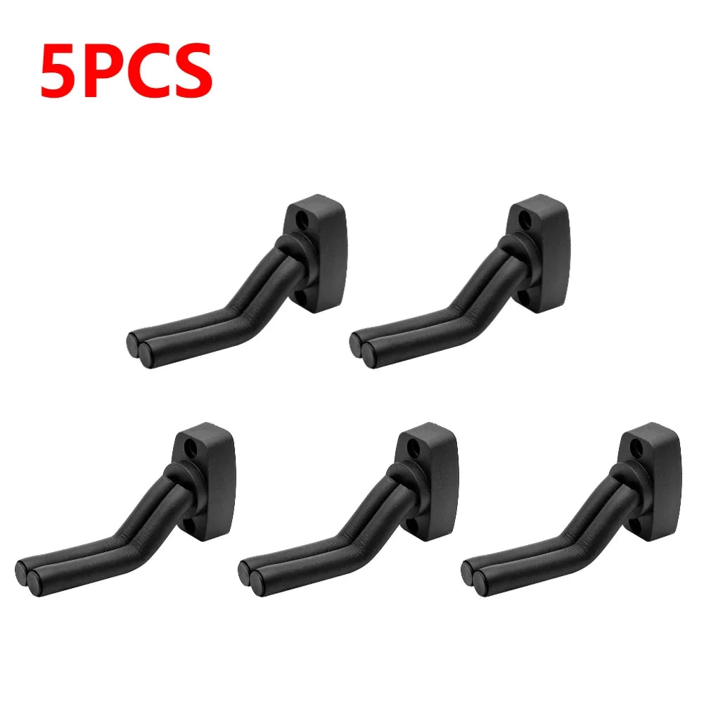 1/2 Pcs Wall Mount Guitar Hanger Hook Non-slip Holder Stand for Acoustic Guitar Ukulele Bass Guitar Parts Instrument Accessories