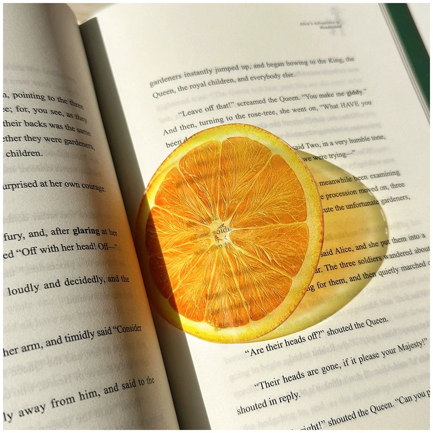 New exquisite transparent acrylic apple bookmark reading mark gift cute grape tomato bookmark toy