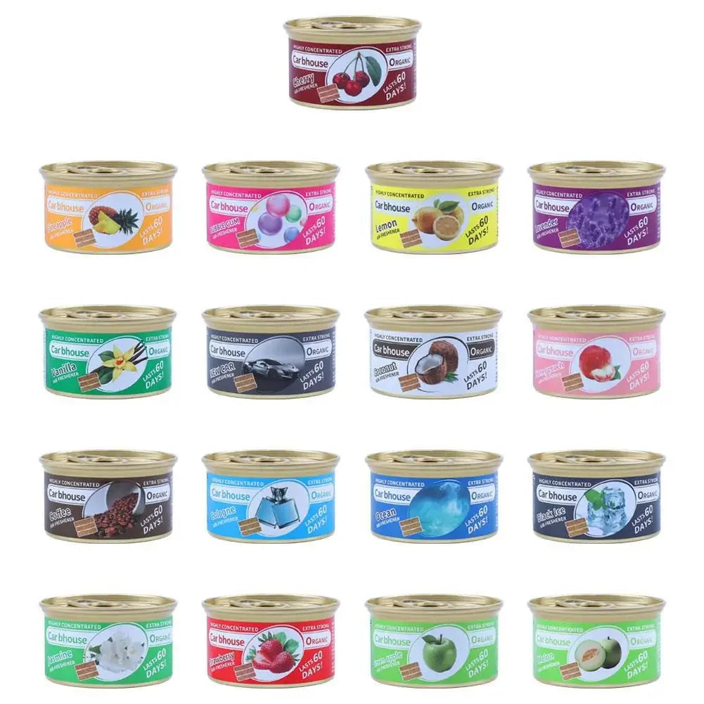 Auto Supplies Canned Wood Blocks Car Air Fresheners Perfume Coffee Flavor Explosion Car Foreign Aromatherapy Deodorant Supplies