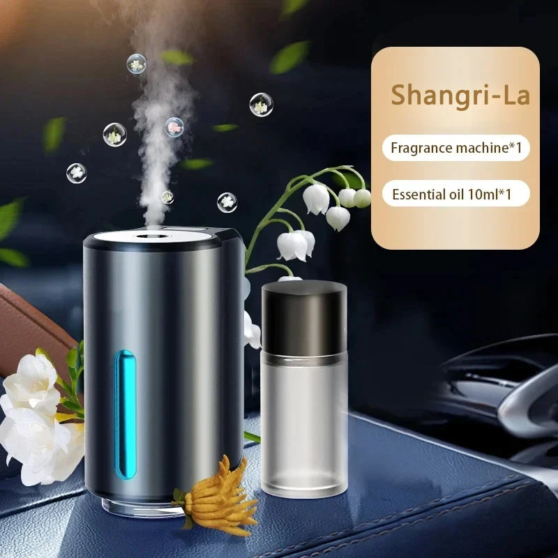 Car Air Freshener Electric Auto Aroma Diffuser Car Air Vent Essential Oil Mist Humidifier Fragrance Diffuser Aromatherapy
