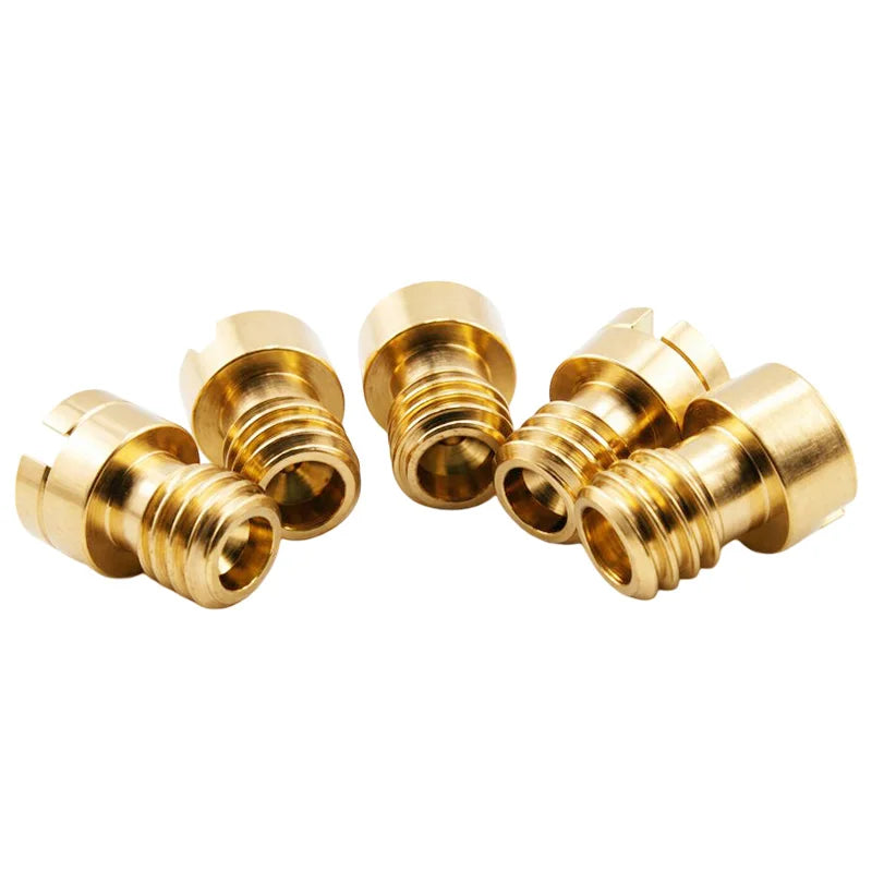 Motorcycle Carb 4mm Thread M4 Round Main Jet Size 60-110 For Mikuni Kenhin Carburetor Gy6 139qmb 50cc Injector Nozzle