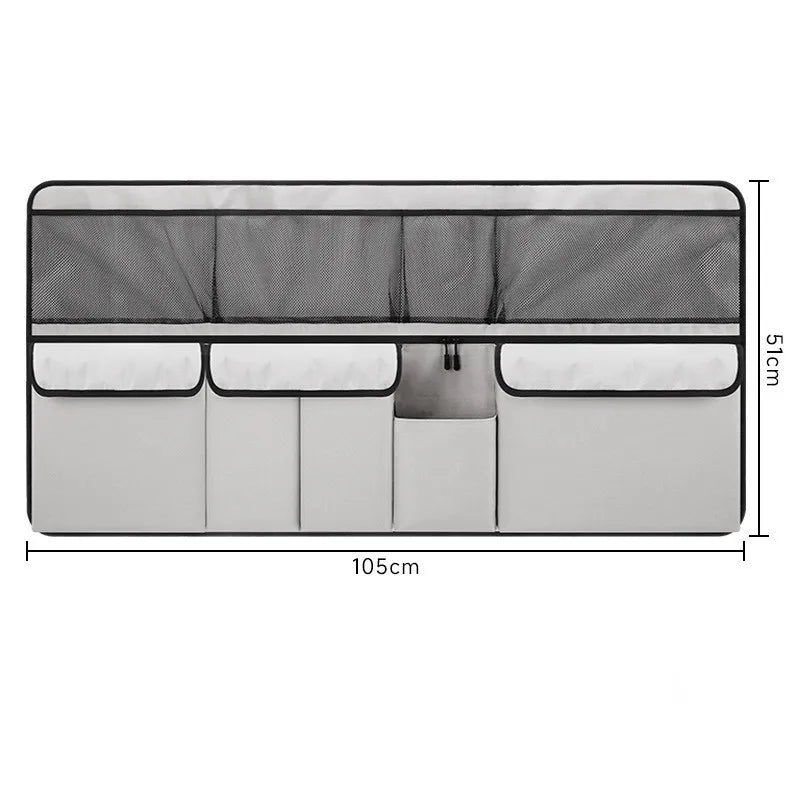 JFBONIN Car Trunk Storage Bag SUV Car Seat Back Hanging Bag Multi Functional Storage Mesh Bag Car Interior Storage Items
