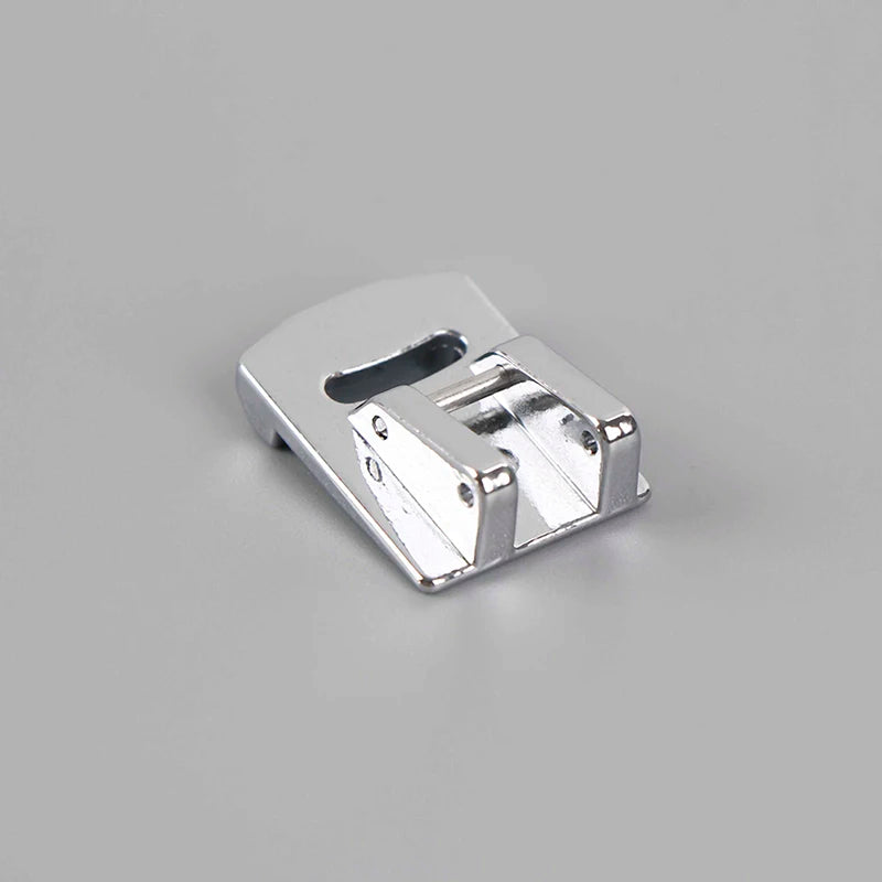 1Pcs Sliver Rolled Hem Curling Presser Foot For Sewing Machine Singer Janome Sewing Accessories Hot Sale