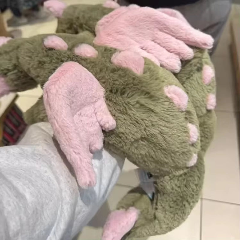 Original Cat 60Cm Matcha Cherry Dragon Baby Doll Bedroom Pillow Cat and Dog Play with Plush Toys Pet Holiday Gift