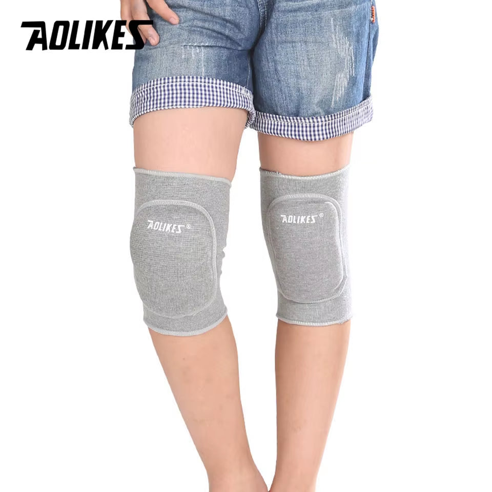 1 Pair Kids Thick Sponge Knee Support Dance Volleyball Tennis Knee Pads Sport Gym Kneepads Children Knee Protection