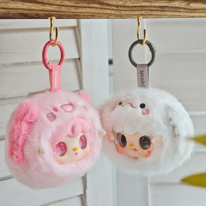 Yooki V6 Ocean Baby Series Blind Box Vinyl Pendant Plush Doll Bag Decoration Keychain Collect Toys Mystery Box Kid Birthday Gift