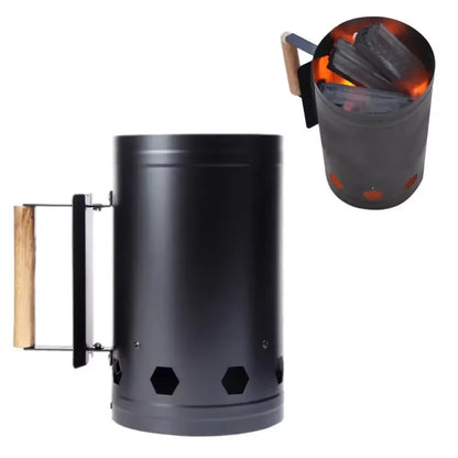 Spark Bucket Charcoal Bucket Charcoal Ignition Charcoal Bucket Barbecue Stove Igniter Outdoor Barbecue Stove Ignition Cylinder