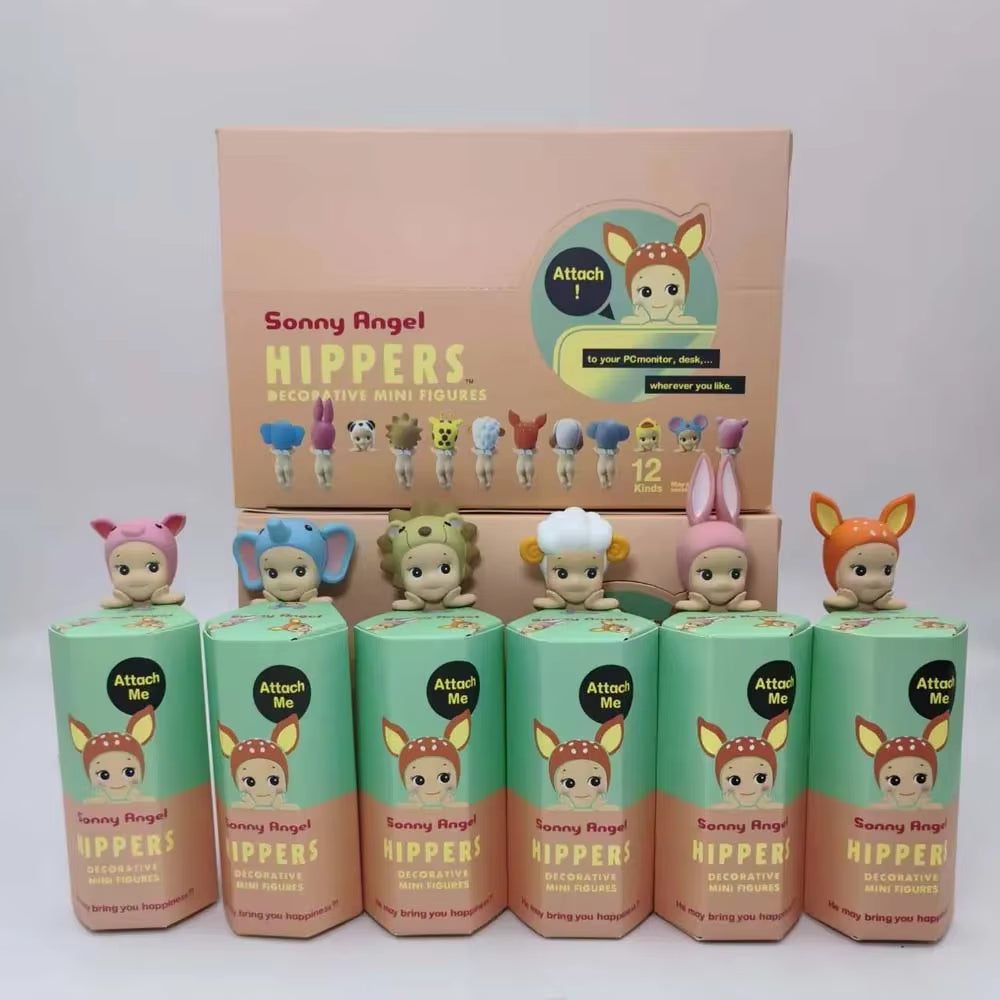 Sonny Angel Animal Blind Box Image Accessories Fashion Toy Dolls Fans Christmas Gifts Car Screens Mobile Phone Decorations