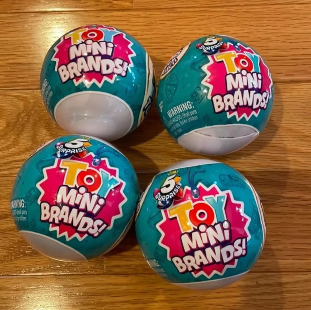 Zuru Mini Brands Toys 5 Surprise Mini Brands Toy Original Supermarket Miniature Toy Miniature Toys Mystery Blind Box Series 1