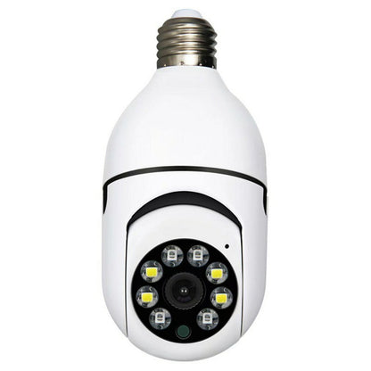 1080P Smart WIFI Wireless Full-color Light Bulb Camera 360° Panoramic E27 110-240V Home High-definition Night View Security Network Monitoring
