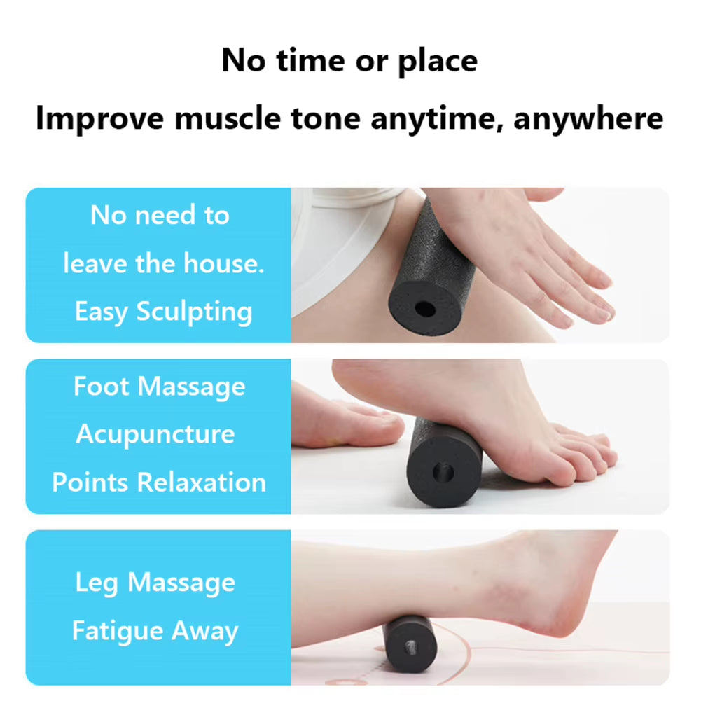 1-10Pcs Mini Foam Roller Massage Column Heavy Duty Exercise Roller Muscle Roller EPP Hollow Massage Roller for Bodybuilding