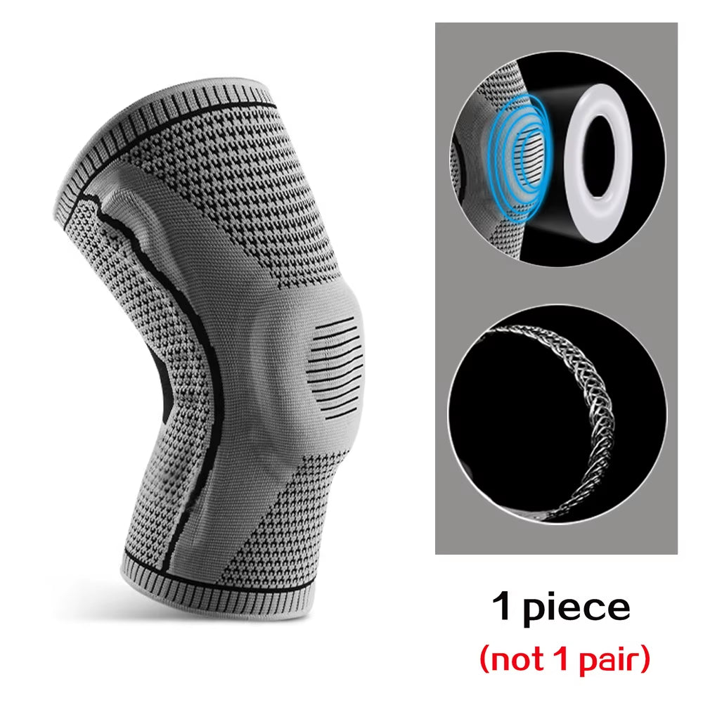 1 PCS Professional Sport Knee Brace for Arthritis Crossfit Protector Support Pads Meniscus Tear Joint Pain Relief Running Riding