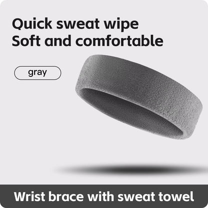 1 PC Towel Cloth Headband Sweat Bandage Sport Head Hair Band Workout Tennis Fitness Jog Basketball Running Sweatband Women Men