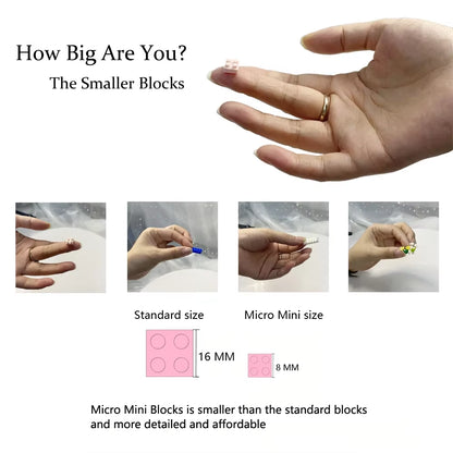 Yorkshire Terrier Dogs Model Micro Mini Building Blocks: Educational Recreation Toys for Pet Lover Gifts and Decor