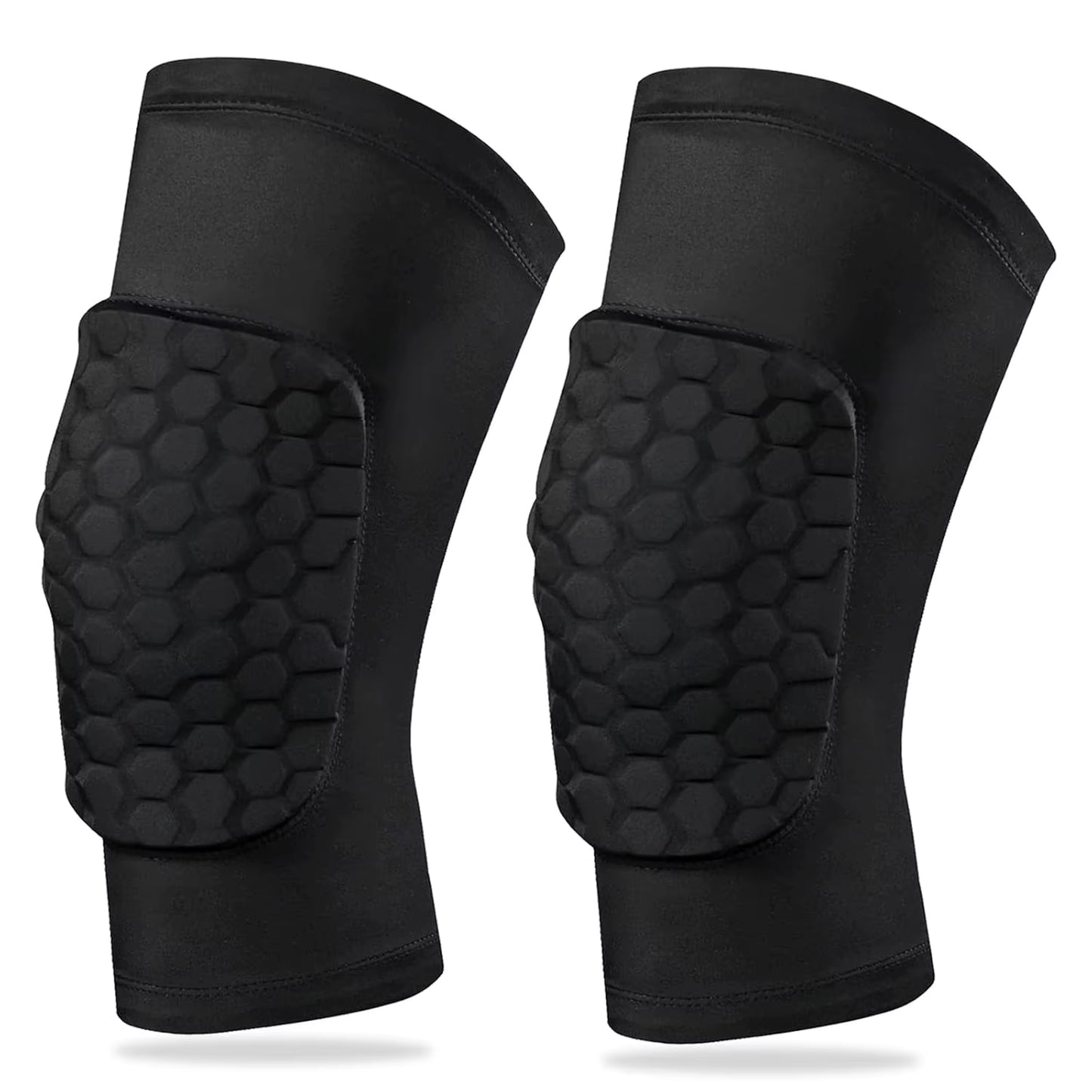 1 Pair Sports Knee Pads for Youth & Adult, Protective Compression Knee Sleeve for Basketball Volleyball Football Running Cycling