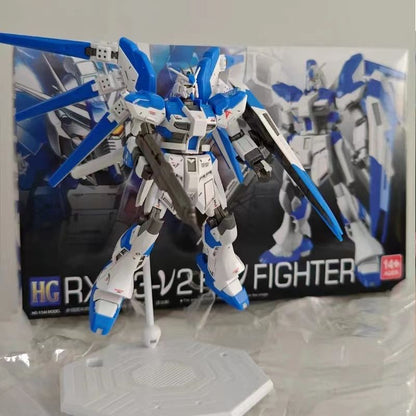 HG 1/144 RX-93-v2 Hi Nu Warrior Assemble The Model Action Figures Children'S Toy Trendy Play Desktop Decoration Gift Collectible