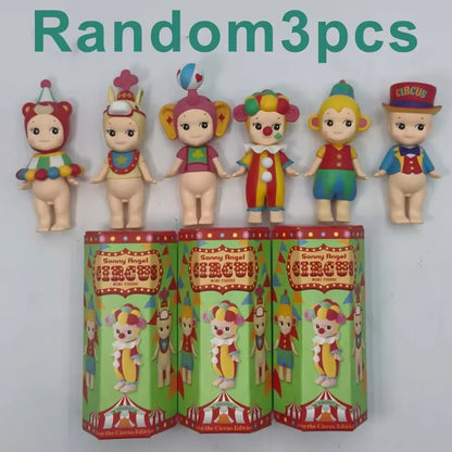 Sonny Angel Circus Series Blind Box Action Figures Cute Mysterious Surprise Toy Anime Model Doll Child Christmas Gift