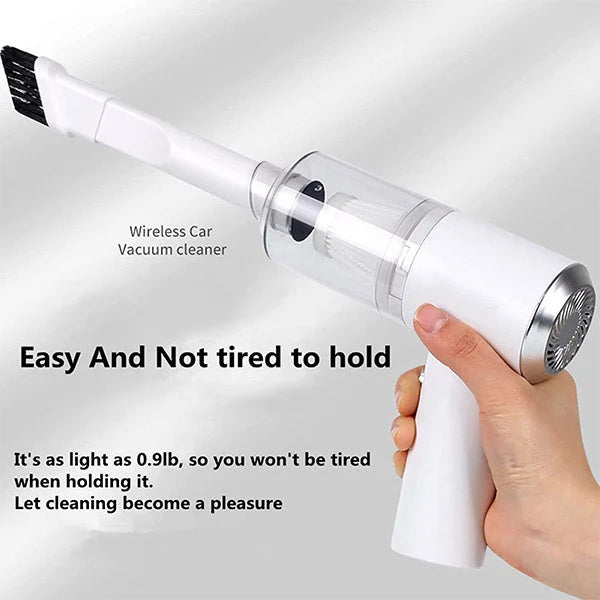 120W 6000Pa/9000Pa 3 in 1 Car/Home Wireless Handheld Vacuum Cleaner Compressor Inflator