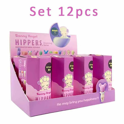 Sonny Angel Blind Box Toys Hippers Dreaming Series Anime Action Figures Mobile Computer Decoration Dolls Birthday Christmas Gift