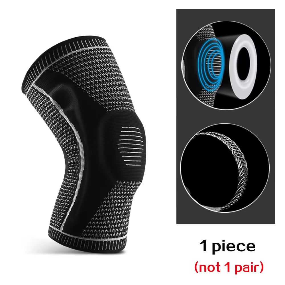 1 PCS Professional Sport Knee Brace for Arthritis Crossfit Protector Support Pads Meniscus Tear Joint Pain Relief Running Riding