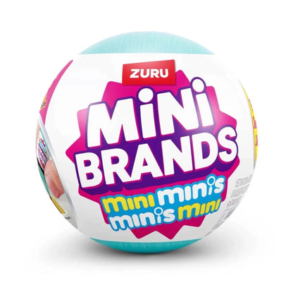 Mini Fridge Surprise Ball Mini Brands Miniature Figure Delicious Food Mystery Blind Box Toy Collectible Ornaments Kids Gifts