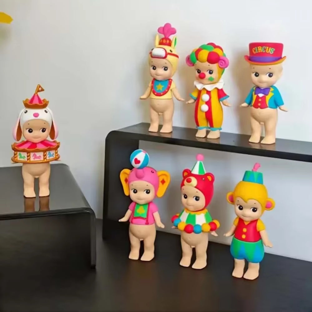 Sonny Angel Circus Series Blind Box Action Figures Cute Mysterious Surprise Toy Anime Model Doll Child Christmas Gift