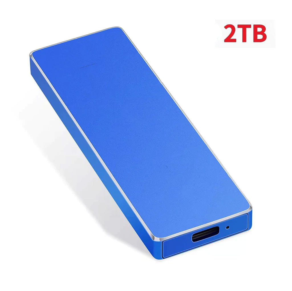 New Alloy Mini Slim SSD Hard Drive High Speed Mobile Solid State Drive 2TB 8TB 16TB Large Capacity Hard Disk External USB 3.1