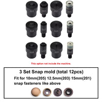 Snap Mold B-12Pcs