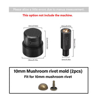 10Mm Mushroom Mold2P
