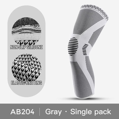 1 Piece of Compressed Knee Support Sleeve, Elastic and Breathable Knee Pad, Support Knee Pad, Gym Sports Protector, Basketball A