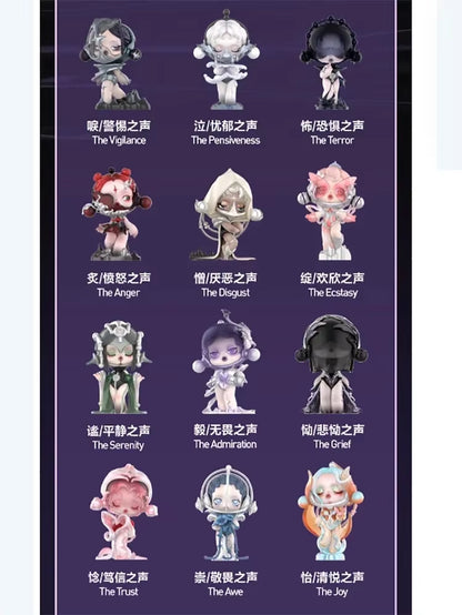 Skullpanda the Sound Series Blind Box Mystery Box Guess Bag Toys Doll Cute Anime Figure Desktop Ornamentsdel Girls Gift