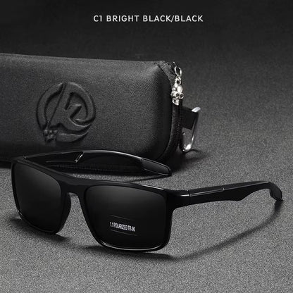 Rectangular Ultra Light Sports Sunglasses Men Polarized TAC 1.1Mm Thickness Lens Driving Sun Glasses Women Cat.3