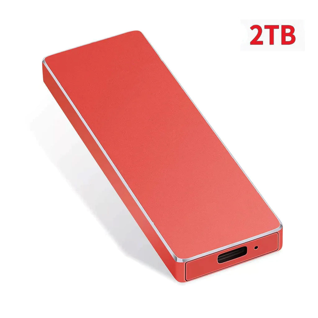 New Alloy Mini Slim SSD Hard Drive High Speed Mobile Solid State Drive 2TB 8TB 16TB Large Capacity Hard Disk External USB 3.1
