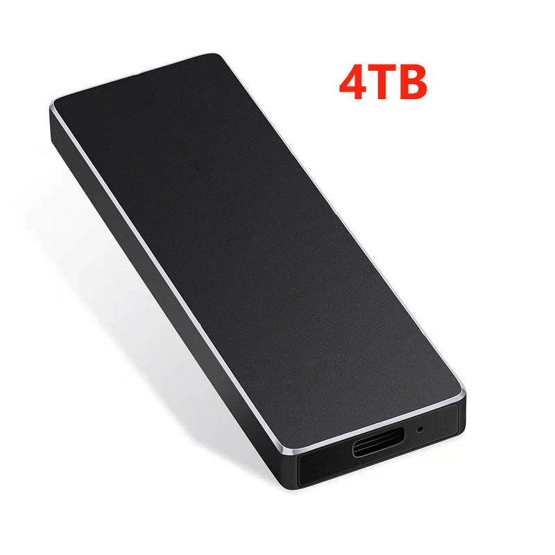 New Alloy Mini Slim SSD Hard Drive High Speed Mobile Solid State Drive 2TB 8TB 16TB Large Capacity Hard Disk External USB 3.1