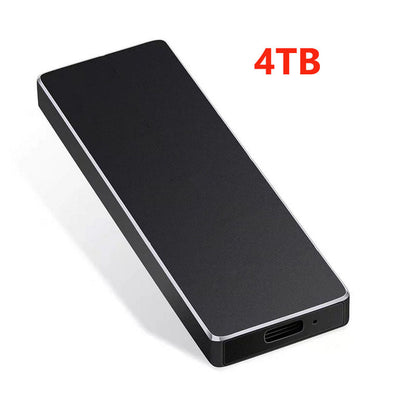 New Alloy Mini Slim SSD Hard Drive High Speed Mobile Solid State Drive 2TB 8TB 16TB Large Capacity Hard Disk External USB 3.1