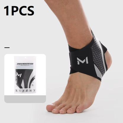 1-2PCS Bandage Ankle Protector Foot Support for Pain Plantar Fasciitis Night Splint Ankle Protector Soccer Compression Anklet