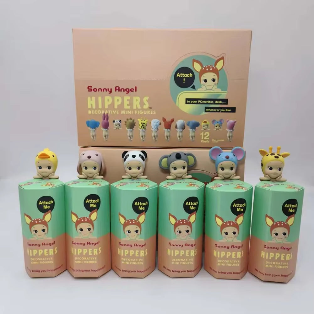 Sonny Angel Animal Blind Box Image Accessories Fashion Toy Dolls Fans Christmas Gifts Car Screens Mobile Phone Decorations